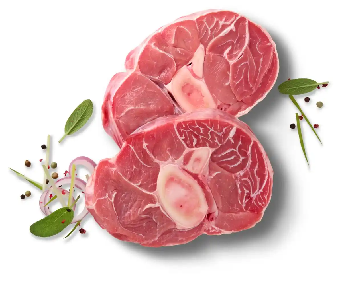 Bild 1 von Kalbshaxe in Scheiben, kg