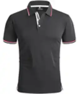 SPEEDRUN Polo Shirt Tshirt Herren Kurzarm Polohemd für Herren mit Brusttasche Slim Fit Sommer Schnelltrocknend Atmungsaktives Golf Tennis Arbeit Polo Hemd T-Shirt Casual