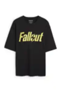 C&A T-Shirt-Fallout, Schwarz, Größe: S