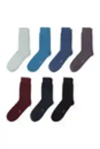 C&A Multipack 7er-Socken, Blau, Größe: 39-42