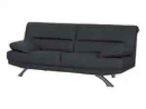 Einzelsofa 2-Sitzer anthrazit 191 cm Sofa - BRUNO