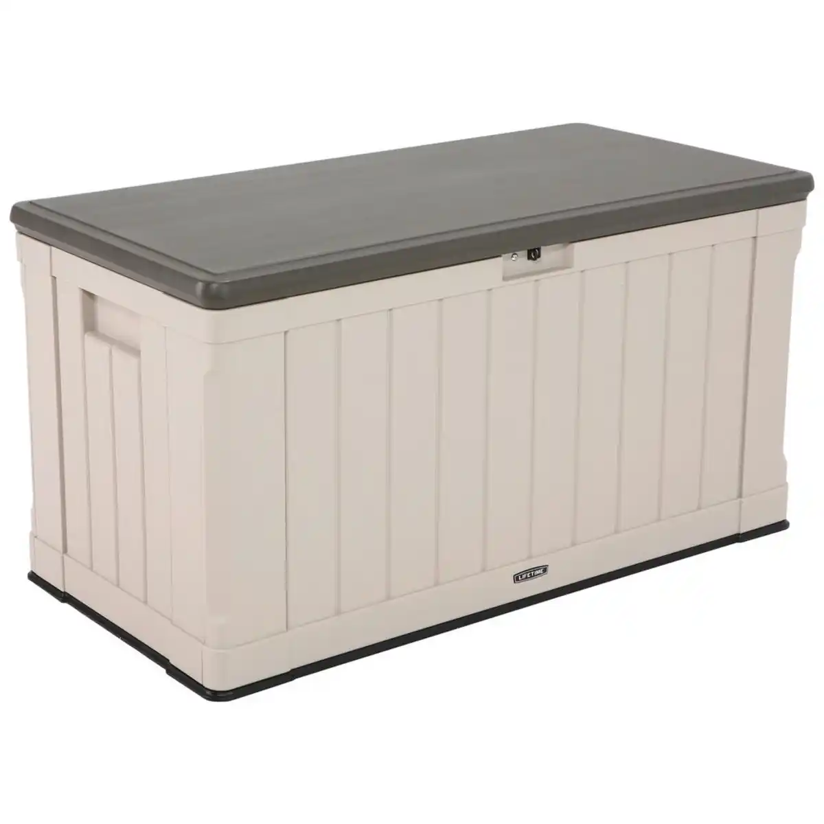 Bild 1 von Lifetime Kissenbox Harmony 440L Lichtgrau Kunststoff B/H/T: ca. 128x67x64 cm