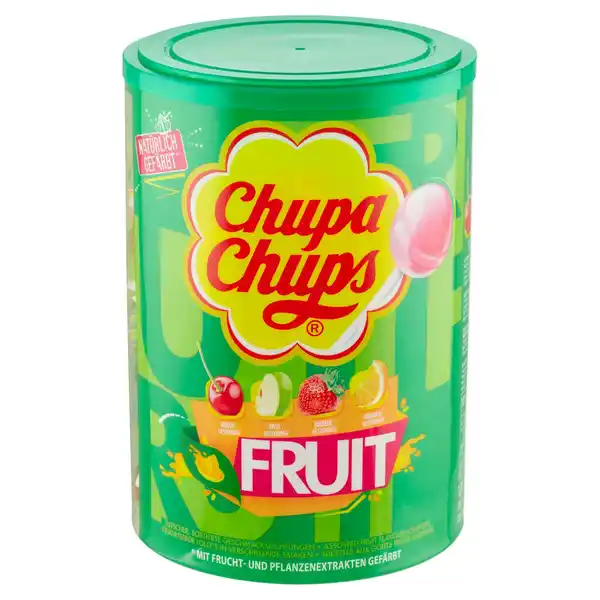 Bild 1 von Chupa Chups Lutscher Fruit 100 Stück (1.2kg)