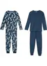 Bild 1 von Jungen Pyjama (4-tlg. Set), 128/134, Blau