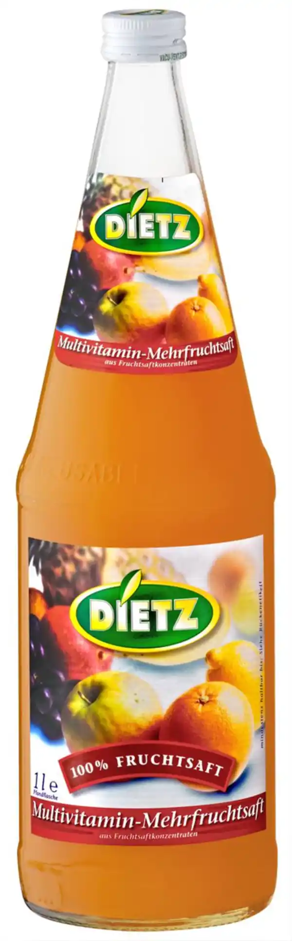 Bild 1 von DIETZ Multivitamin-Mehrfruchtsaft, 1-l-Fl.