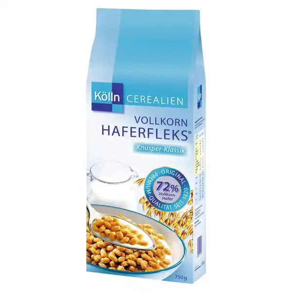 Bild 1 von Kölln Vollkorn Haferfleks Knusper-Klassik (750 g)