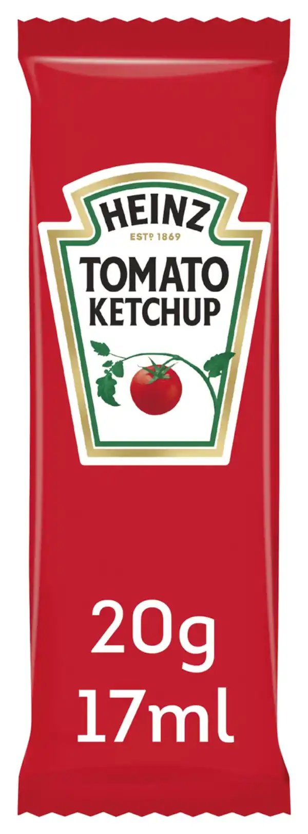 Bild 1 von Heinz Tomato Ketchup 100 Portionen x 17ml (1,7 l)