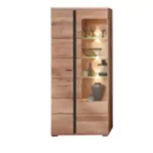 Vitrine Sonos II Front Altesche massiv 90x203x38 cm