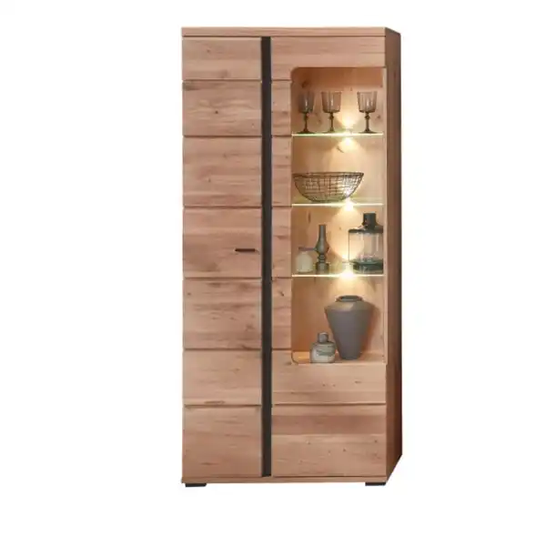 Bild 1 von Vitrine Sonos II Front Altesche massiv 90x203x38 cm