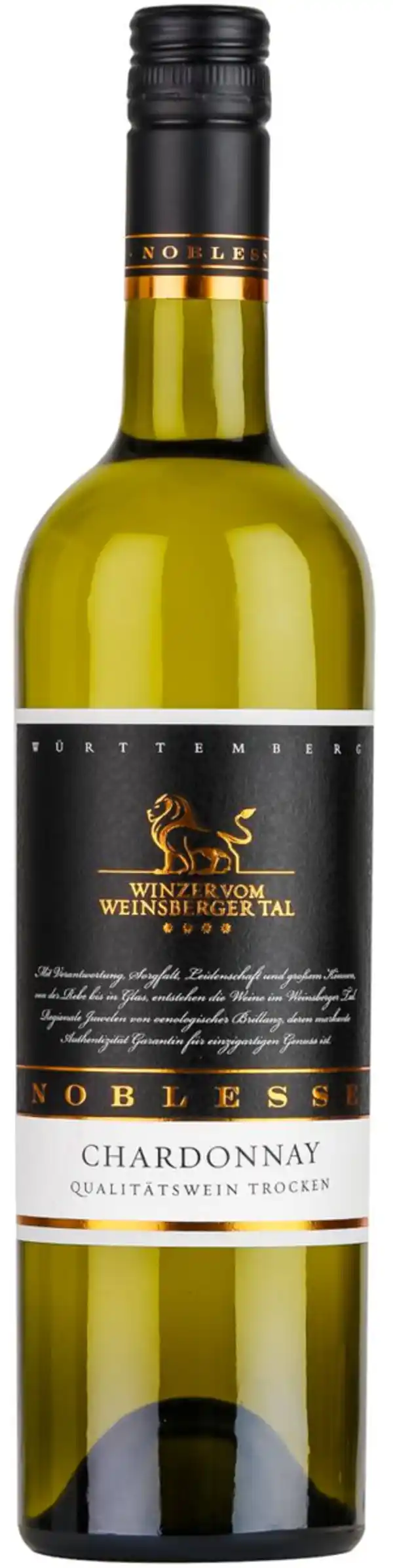 Bild 1 von WINZER VOM WEINSBERGER TAL Chardonnay Noblesse, 0,75-l-Fl.