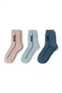 C&A Multipack 3er-Socken, Blau, Größe: 31-33