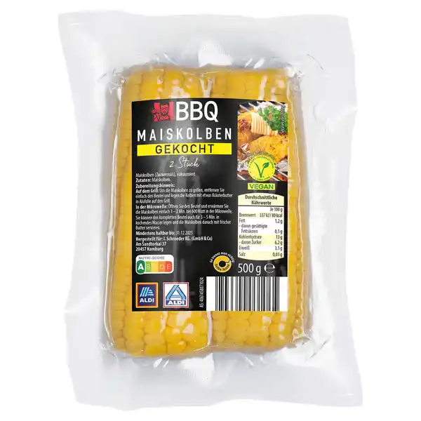 Bild 1 von BBQ Maiskolben 500 g