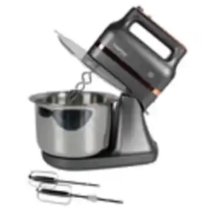 Hagenuk Handmixer-Set HMS-400 schwarz roségold Kunststoff Edelstahl B/H/T: ca. 22x34x34 cm