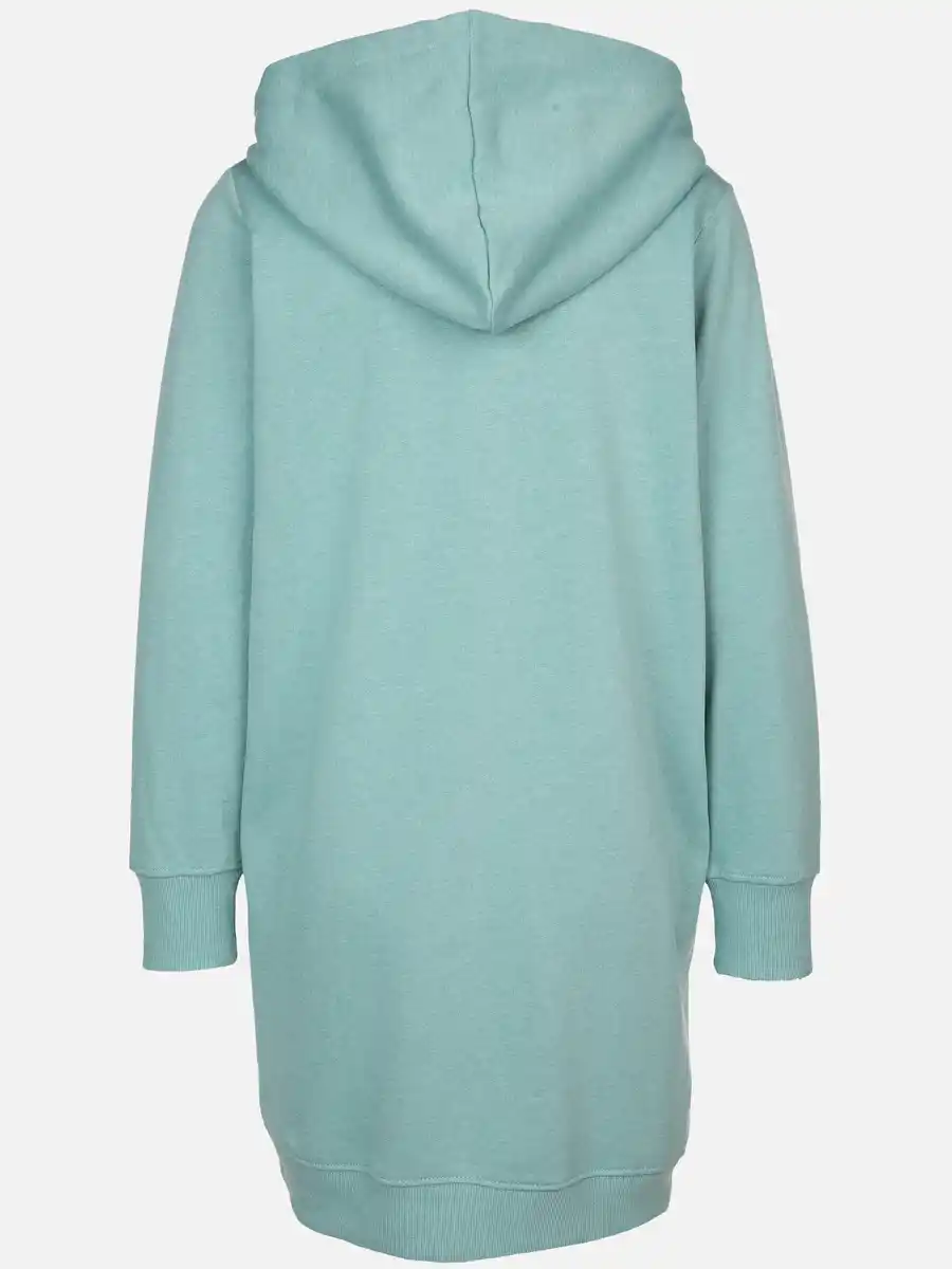 Bild 2 von Damen Sweatkleid mit Kapuze Türkis
