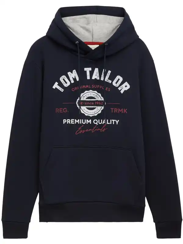 Bild 1 von Tom Tailor Herren Hoodie Blau