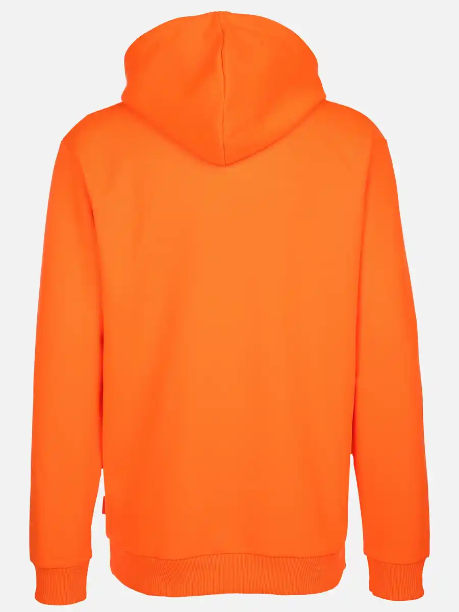 Bild 2 von Herren Kapuzenshirt mit Kängurutasche Orange