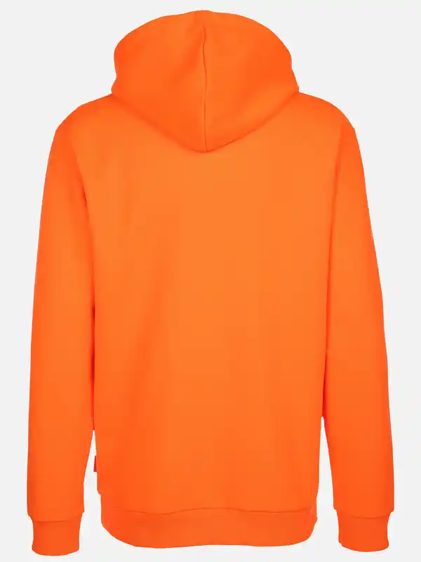 Bild 2 von Herren Kapuzenshirt mit Kängurutasche Orange