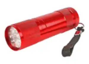 LED-Aluminium-Taschenlampe 9 LEDs