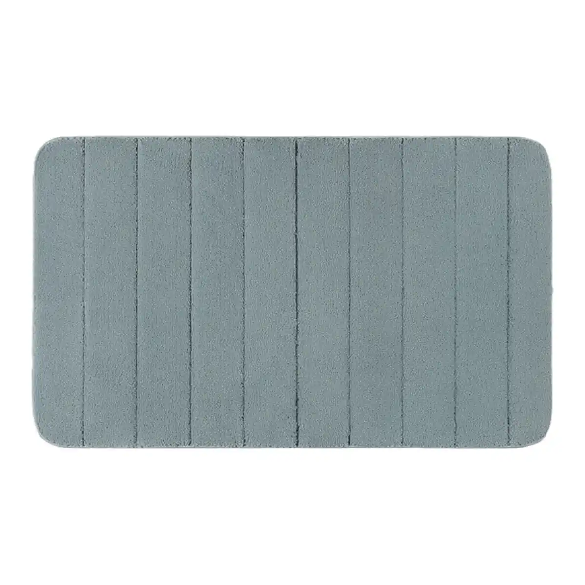 Bild 1 von Mikrofaser Badematte, einfarbig, blau