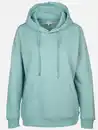 Bild 1 von Damen Sweatshirt mit Kapuze Türkis