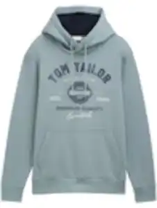 Tom Tailor Herren Hoodie Grau