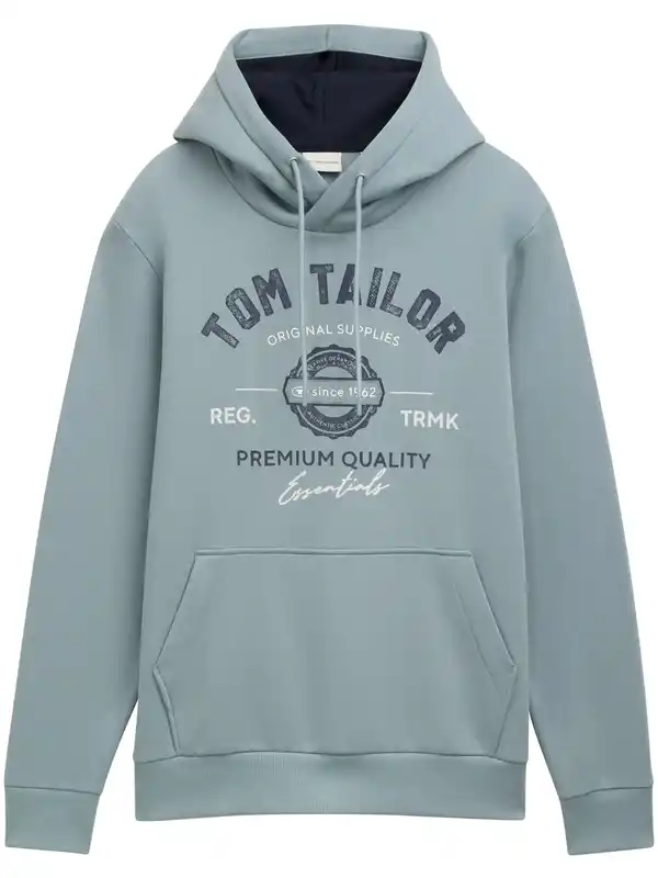 Bild 1 von Tom Tailor Herren Hoodie Grau