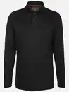 Bild 1 von Herren Poloshirt mit langem Arm Schwarz