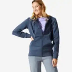 Trainingsjacke mit Kapuze Damen - 500 Essentials