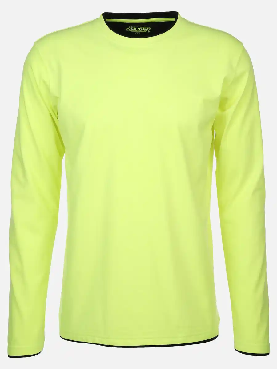 Bild 1 von Herren Shirt im 2in1 Look Gelb