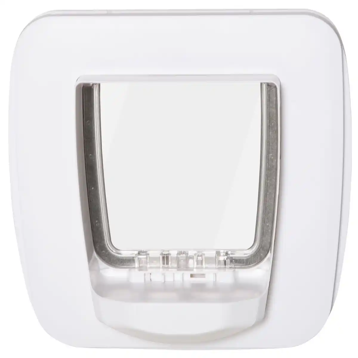 Bild 1 von Katzenklappe Hundeklappe 4 Verschluss-Optionen mit Magnet Haustierklappe für Innentür Klappe für Hau