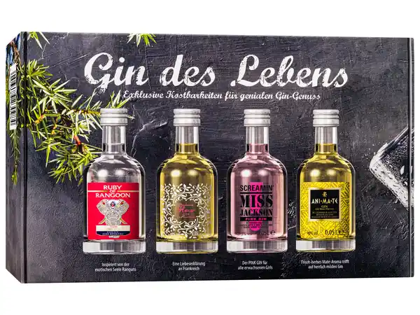 Bild 1 von Gin des Lebens Box 4 x 0,05 l