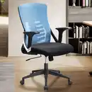 Bild 2 von Bürostuhl Schreibtischstuhl Mesh Blau Drehstuhl Ergonomisch 120 kg