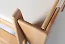 Bild 3 von Relita Etagenbett Jan mit Bücherregal und Vorhang