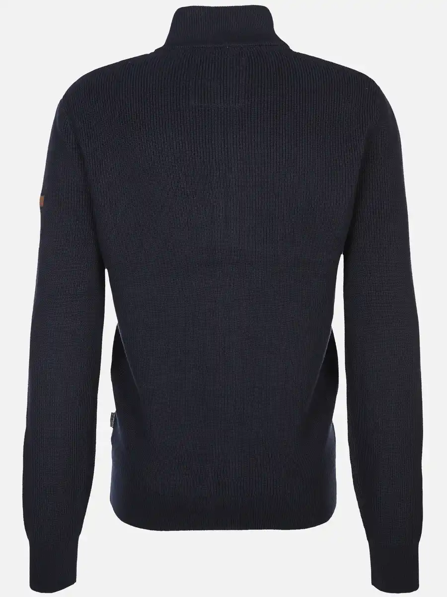 Bild 2 von Herren Strickcardigan mit Reißverschluss Blau