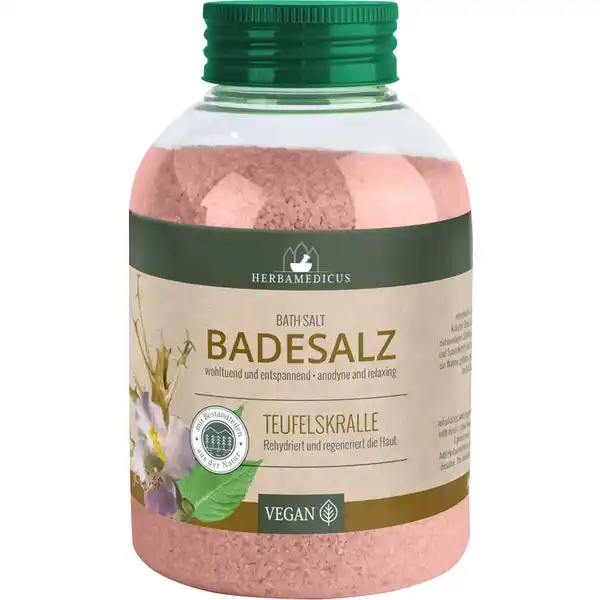 Bild 1 von HERBAMED.Badesalz 575g Teufelskralle