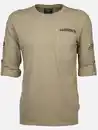 Bild 1 von Herren Shirt mit Brusttasche und Stickerei Beige