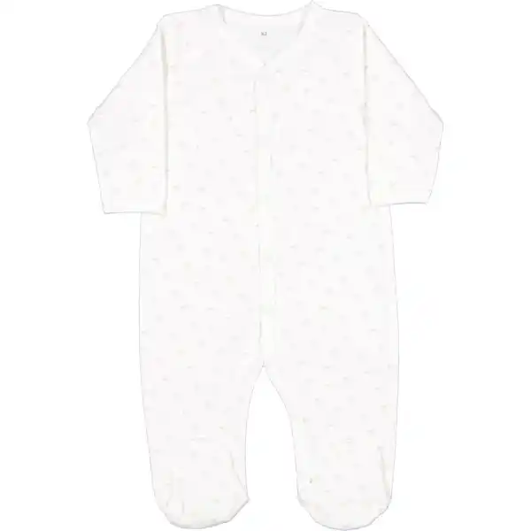 Bild 1 von Baby Pyjama Lange Ärmel Strampler mit Füßchen, Rosa, 62