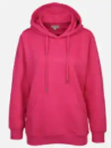 Damen Sweatshirt mit Kapuze Pink