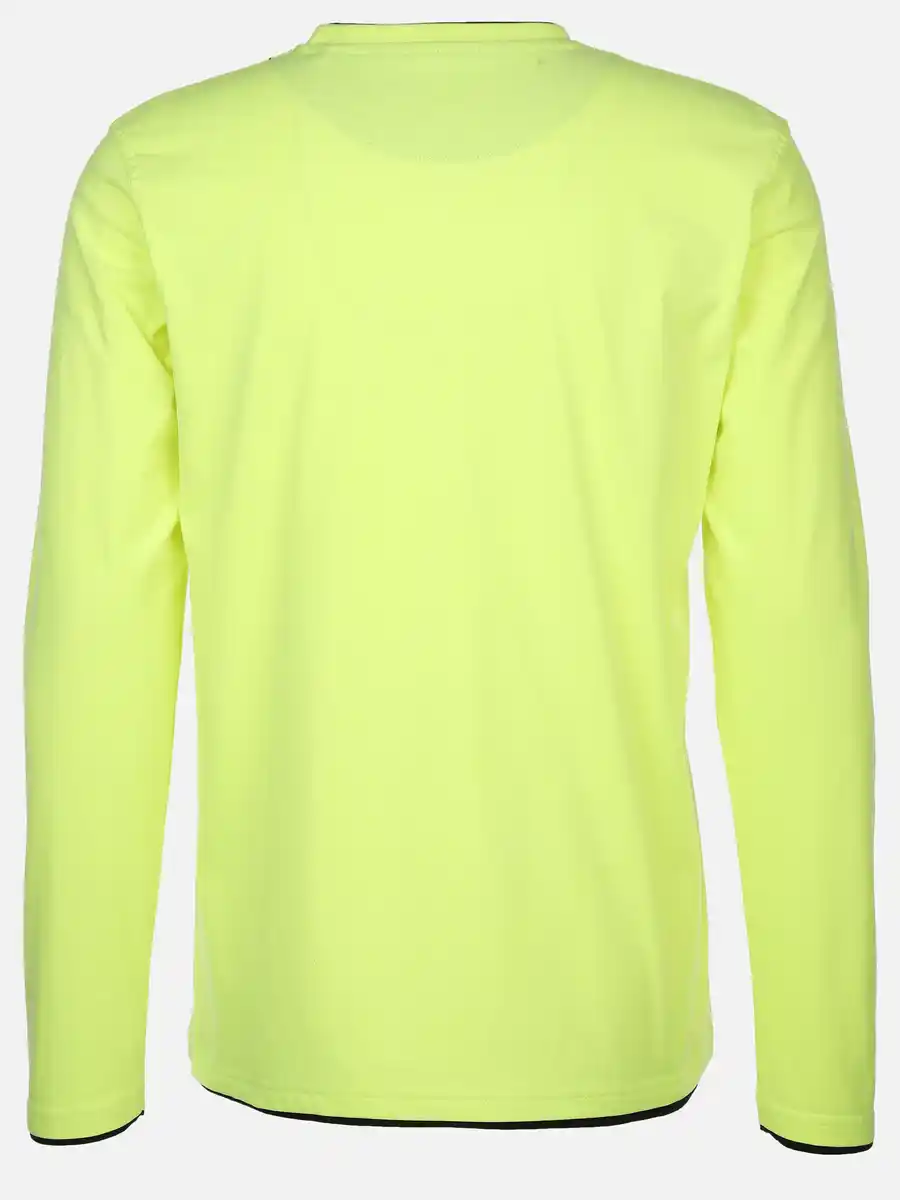 Bild 2 von Herren Shirt im 2in1 Look Gelb