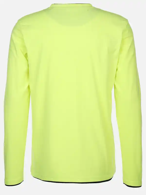 Bild 2 von Herren Shirt im 2in1 Look Gelb