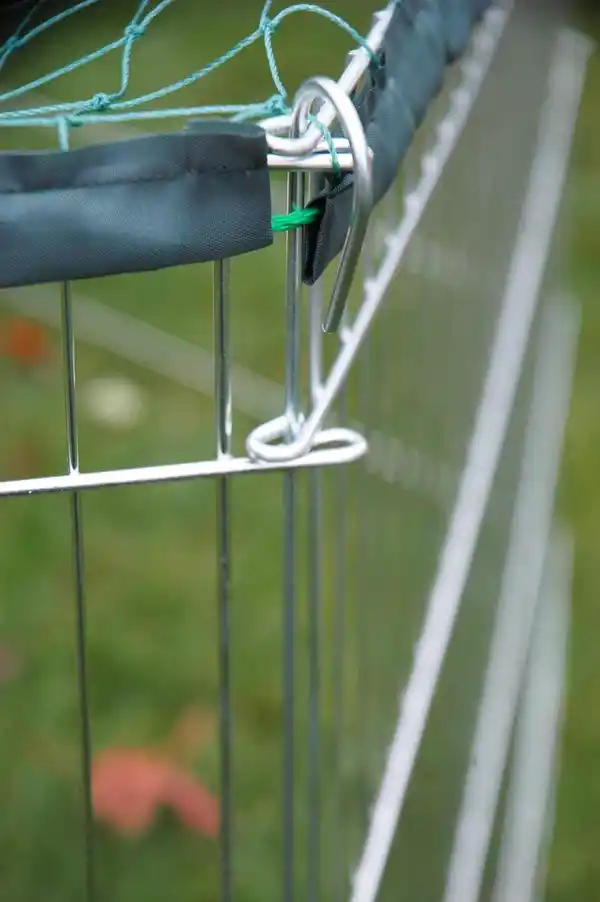 Bild 2 von Freilaufgehege, 6-eckig, silber