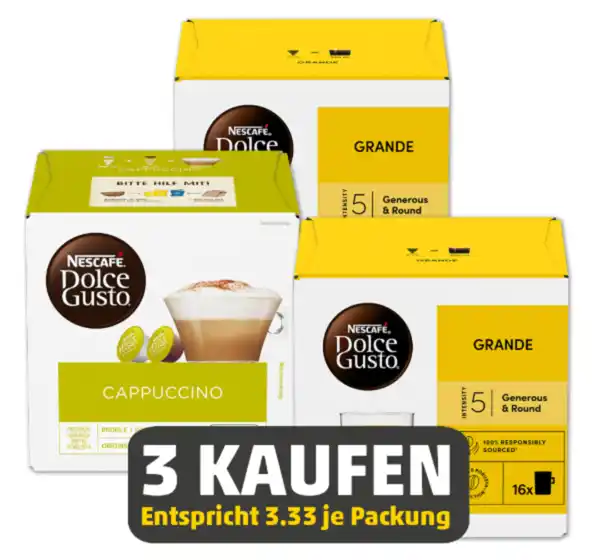 Bild 1 von NESCAFÉ Dolce Gusto Kapseln