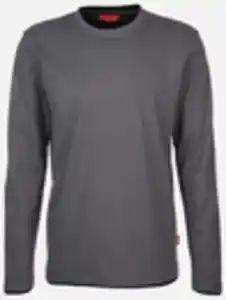 Herren Shirt im 2in1 Look Grau