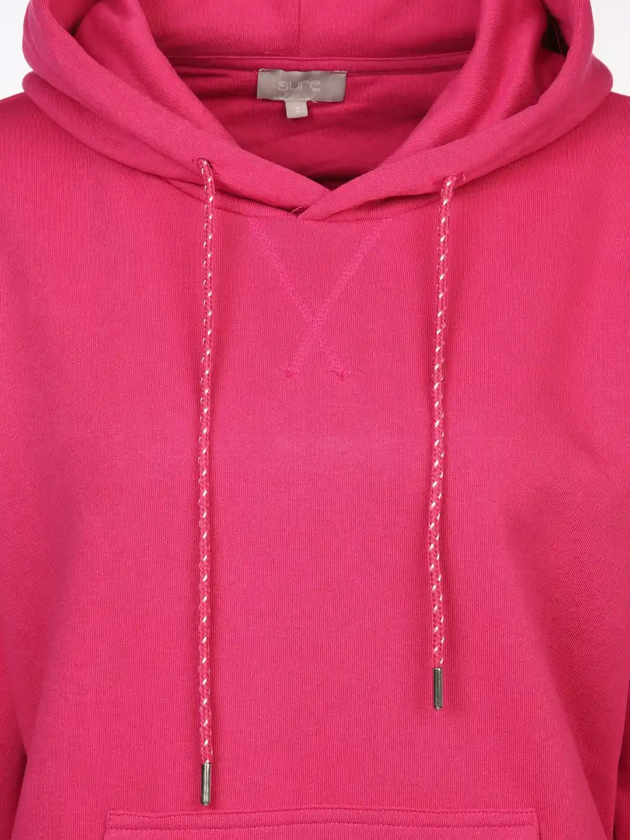 Bild 3 von Damen Sweatshirt mit Kapuze Pink