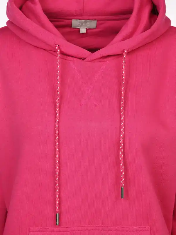 Bild 3 von Damen Sweatshirt mit Kapuze Pink