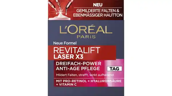 Bild 1 von L'Oréal Paris Revitalift Laser X3 Anti Age Intensivpflege Tagescreme