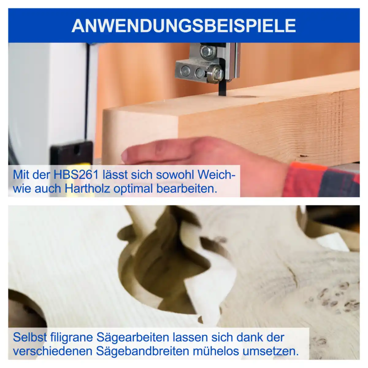 Bild 3 von Scheppach Bandsäge HBS261