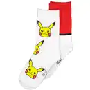 Bild 1 von Kinder-Socken Pokémon 2er-Pack, Weiß, 27/30