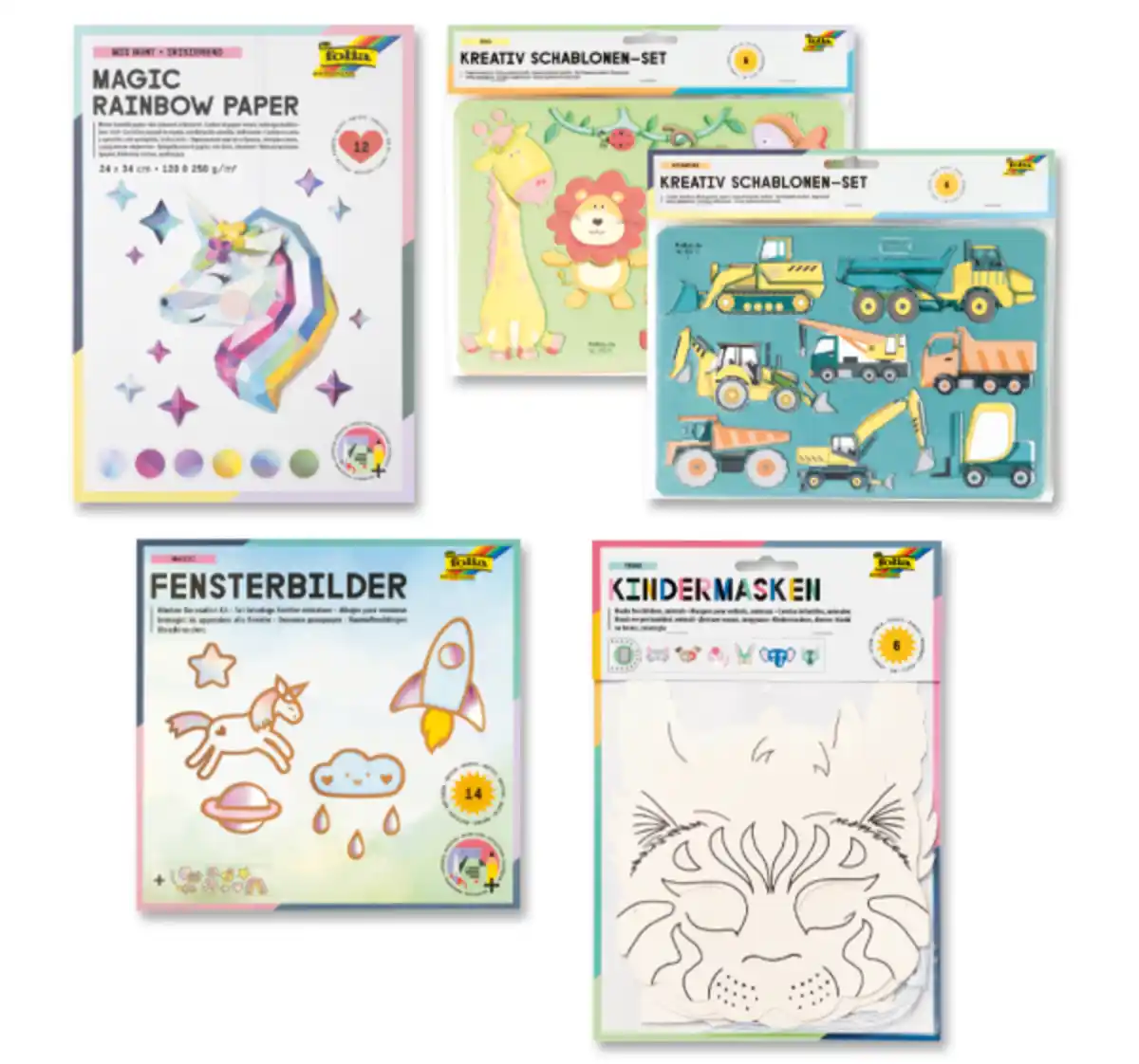 Bild 1 von FOLIA Bunter Bastelspaß für Kinder*