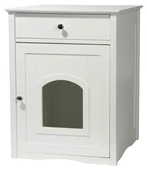 Bild 1 von Design Katzenschrank "Mohrle", weiß